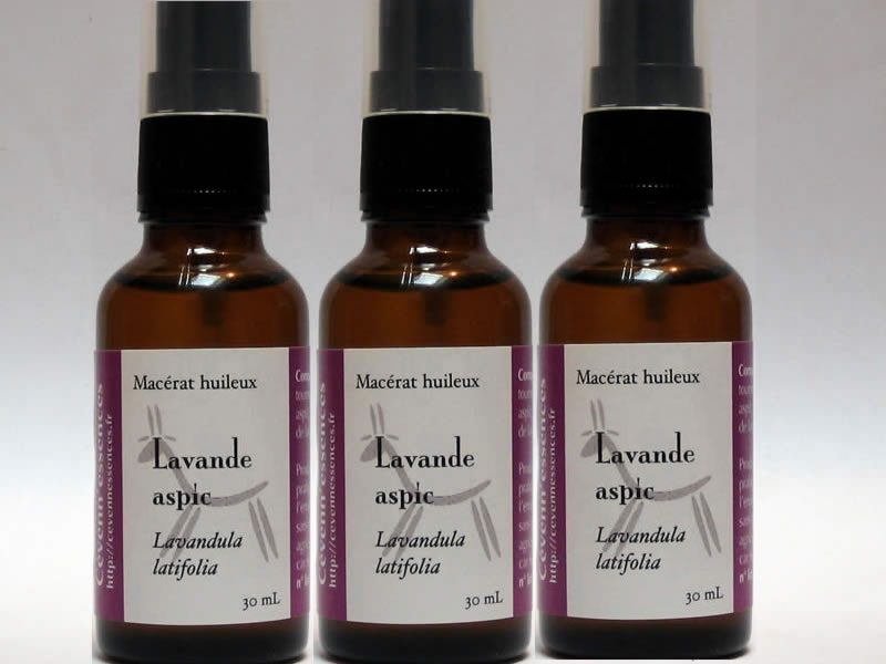 macerats huileux bouteilles
