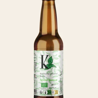 Kombucha Basilic