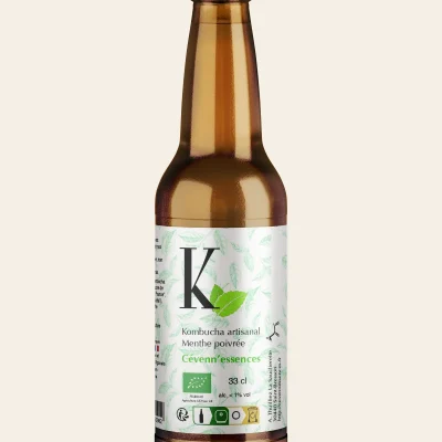 Kombucha Menthe Poivrée