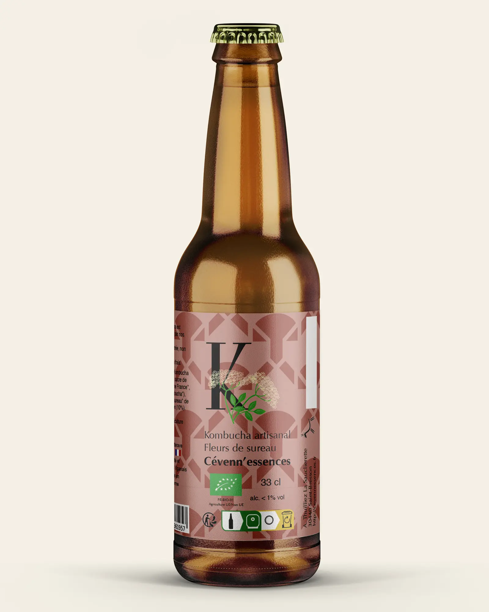 Kombucha Fleurs de Sureau