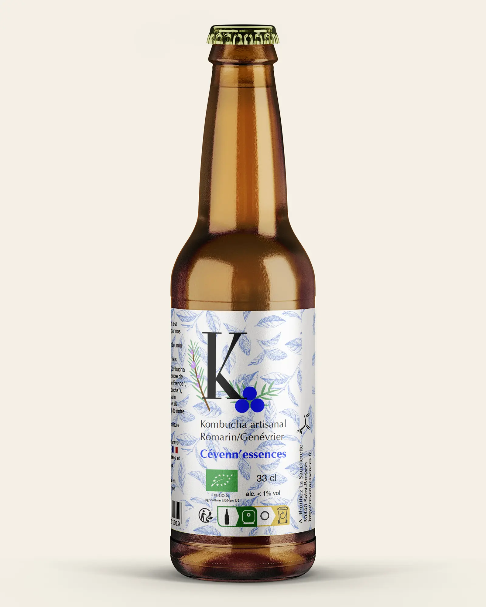 Kombucha Romarin/Genévrier